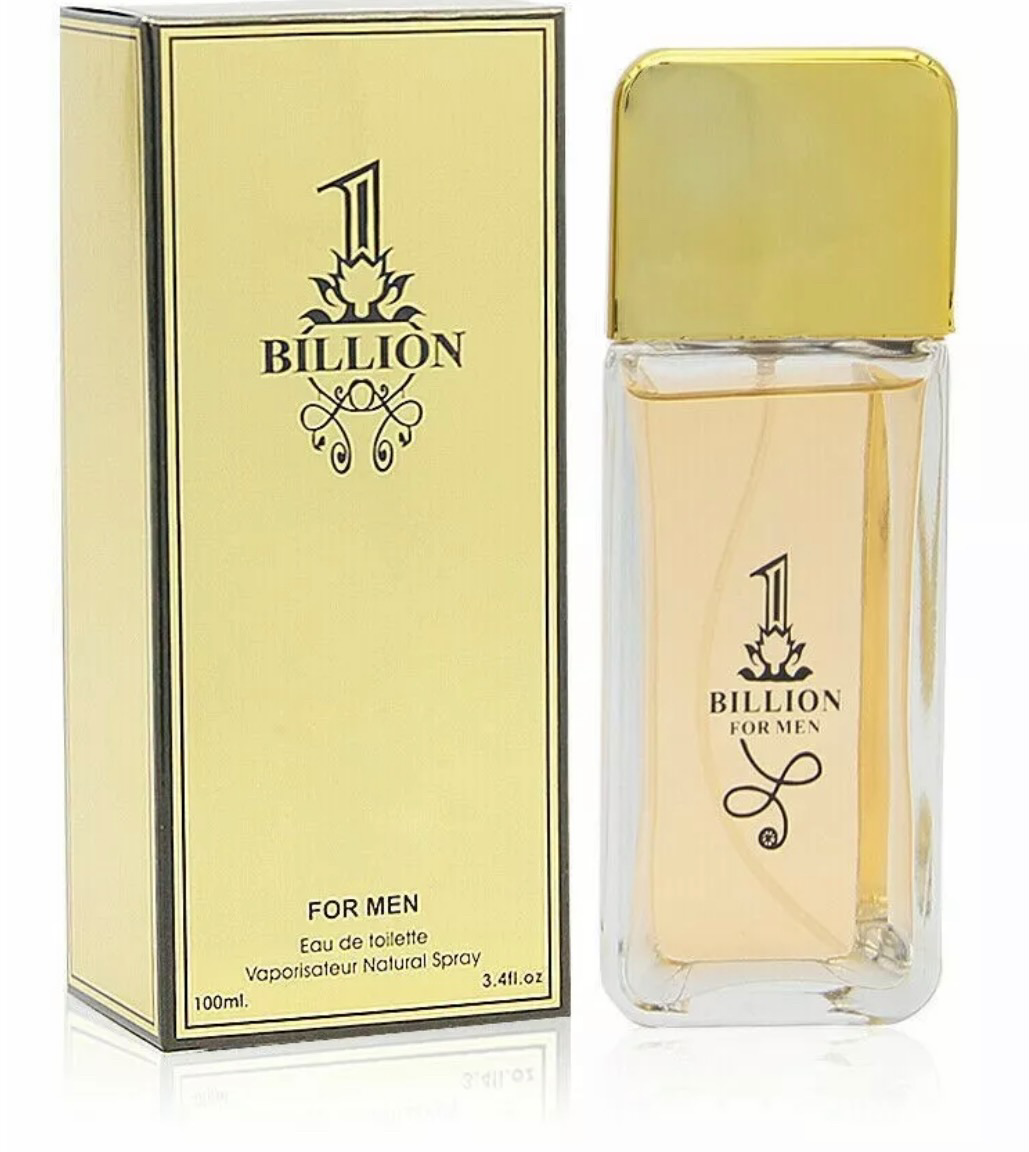 1 Billion Eau De Toilette Spray para hombre Secret Plus