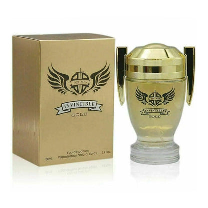 INVINCIBLE GOLD 3.4 EAU DE PARFUM SPRAY FOR MEN SECRET PLUS