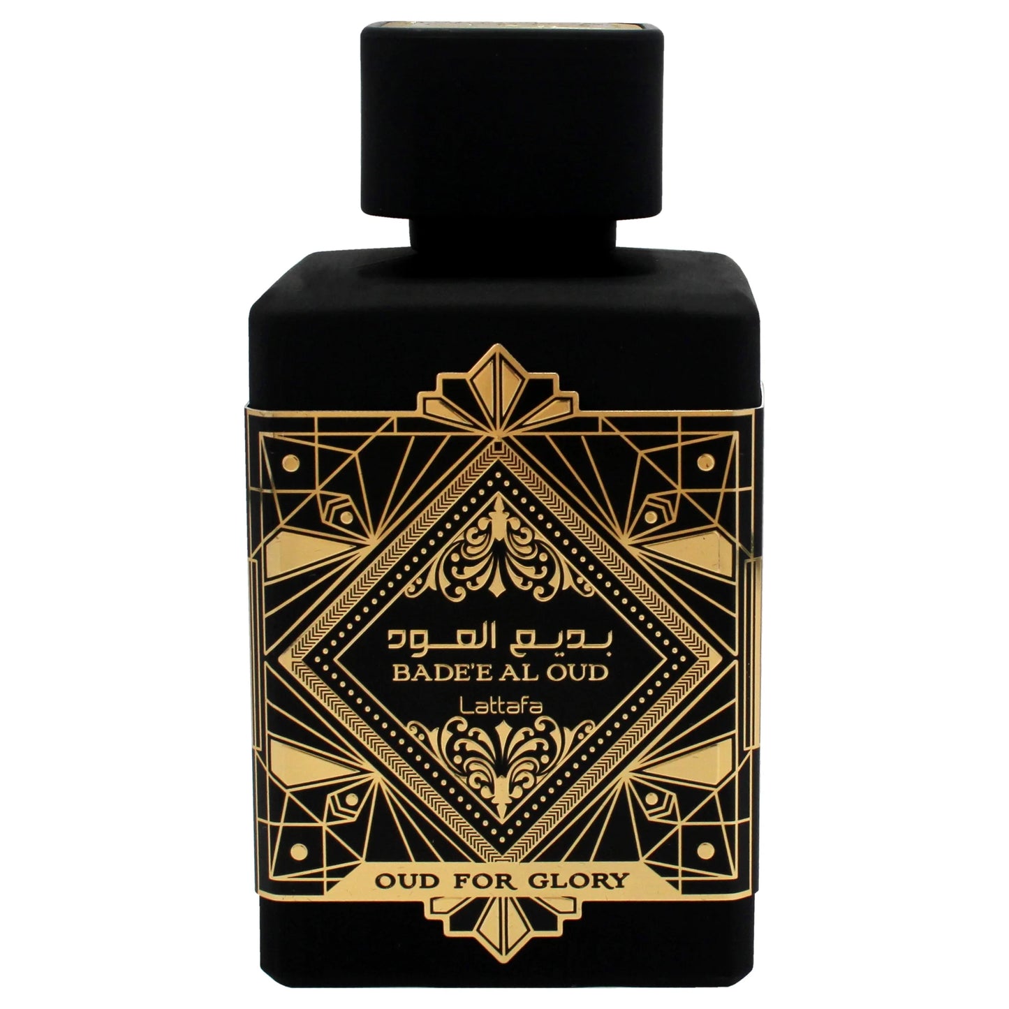 badee al oud for glory by lattafa edp spray 3.4 oz para hombres