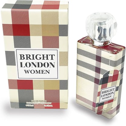 Hybrid & Company Women Bright London Eau De Parfum Vaporizador en spray natural 3.4 onzas líquidas