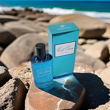 COOL OCEAN Perfume, 3.4 fl.oz. Eau De Toilette Spray for Men, Perfect Gift by Secret Plus