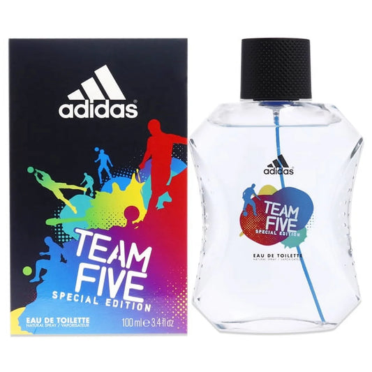 Adidas Team Five Eau de toilette Spray For Men 3.4 oz